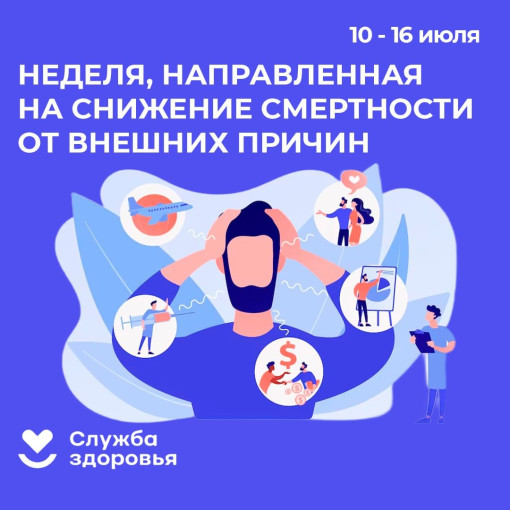 Неделя, направленная на снижение смертности от внешних причин Неделя, направленная на снижение смертности от внешних причин.